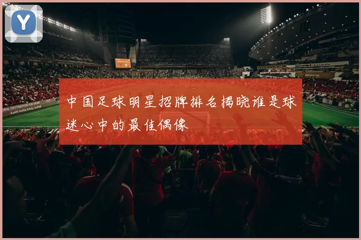 中国足球明星招牌排名揭晓谁是球迷心中的最佳偶像