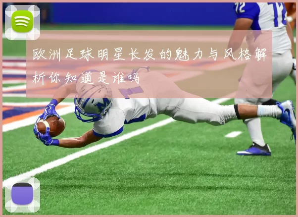 欧洲足球明星长发的魅力与风格解析你知道是谁吗