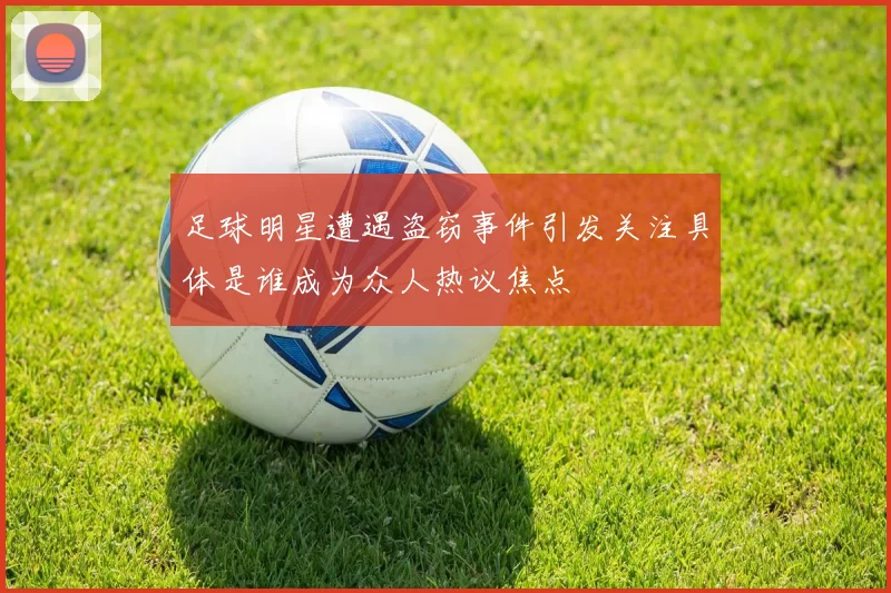 足球明星遭遇盗窃事件引发关注具体是谁成为众人热议焦点